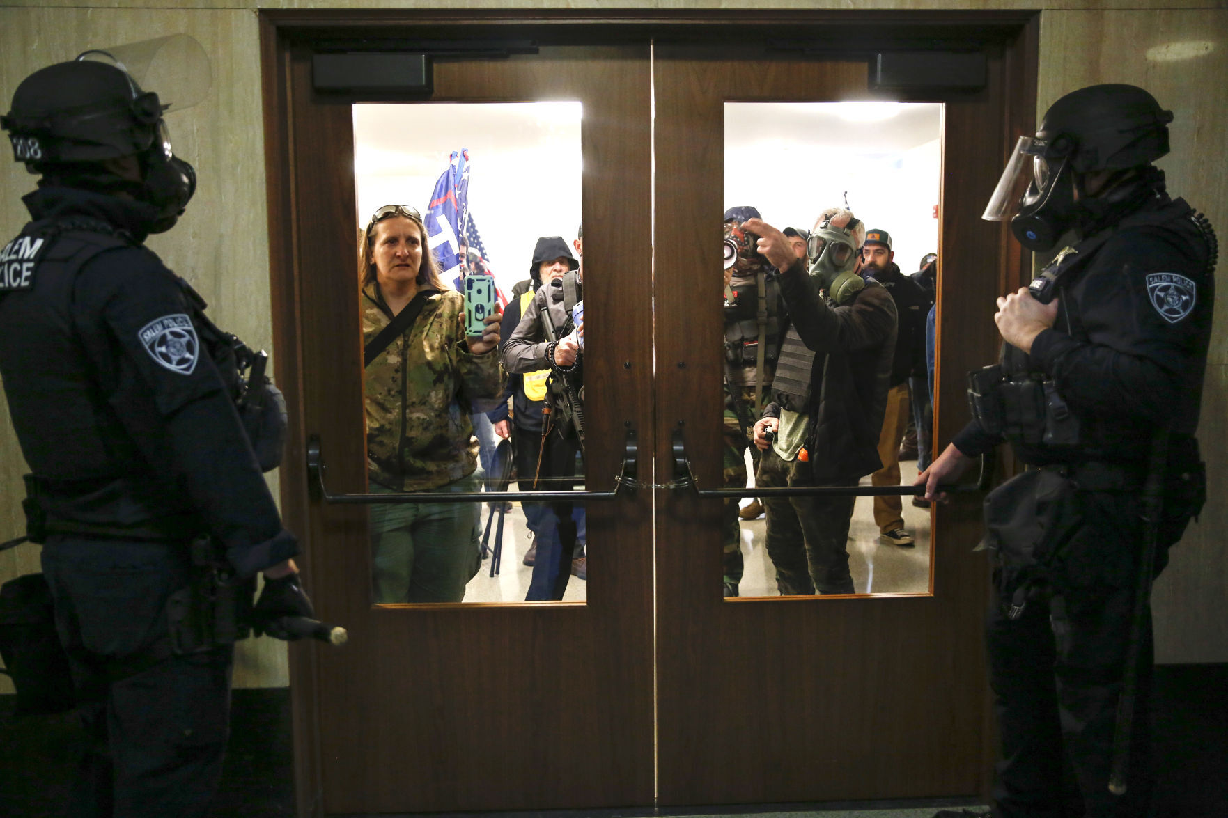 US Capitols Armed Protests